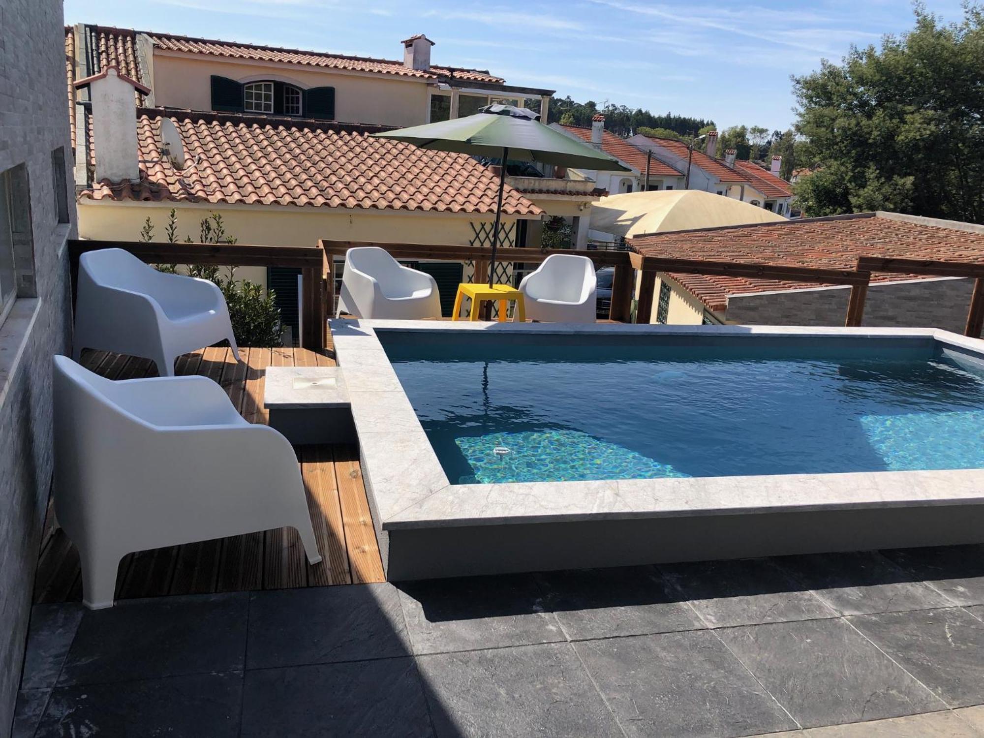 Sun House III - Near Sintra - Kitchen - Pool Apartment Мем Мартинс Екстериор снимка